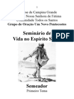 Seminario de Vida No Espirito Santo Parabola Semeador