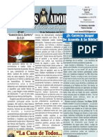 2012-09-16 "EL CONQUISTADOR" Boletín Semanal de La casa de Todos