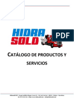 Hidrasold - Catálogo general de productos y servicios