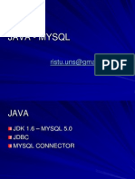8 - Java Mysql
