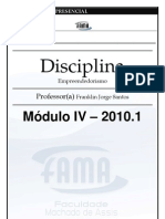 Apostila Empreendedorismo Módulo IV.NOVO