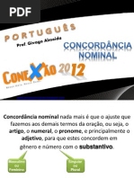 Concordância Nominal