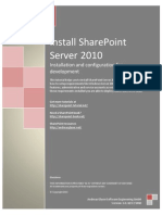 Install SharePoint Server 2010