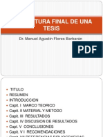 1-Estructura Final de Una Tesis