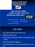 quản lý chất thải y tế