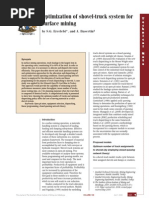 Optimization of Shovel-truck System in OP