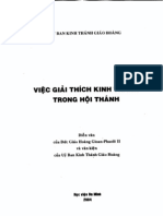 Viec Giai Thich Kinh Thanh Trong Hoi Thanh