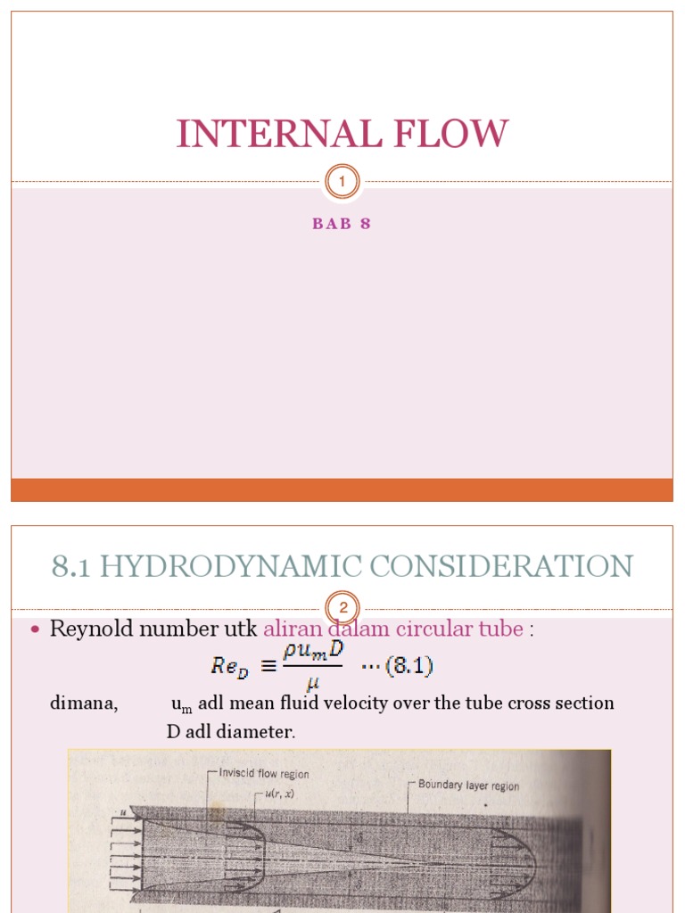 Internal Flow | PDF | Teknologi & Rekayasa