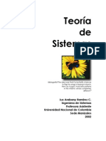 Teoría de Sistemas