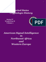 American Signal Intelligence in Northwest Africa and Western Europe