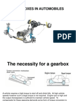 Gearboxes in Automobiles