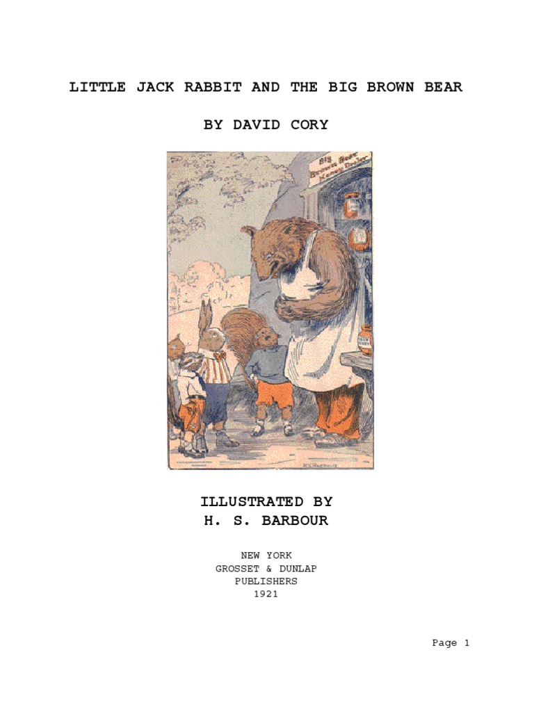 Little Jackrabbit | PDF