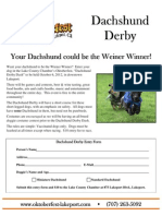 Dachshund Derby App 2012