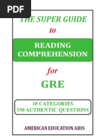 Download GRE - Reading Comprehension by Anantjit Singh Sahni SN106120147 doc pdf