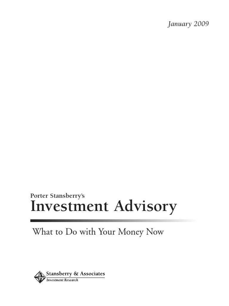 What To Do With Your Money Now PDF Bonds (Finance) Mutual Funds