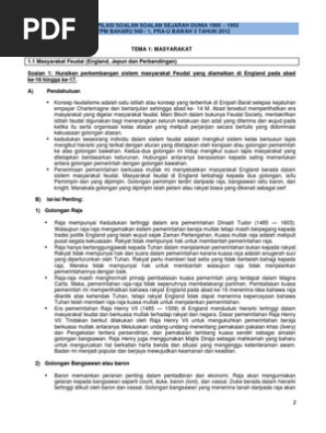 Modul Sejarah Dunia Pdf