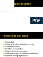 Accounting Intoduction