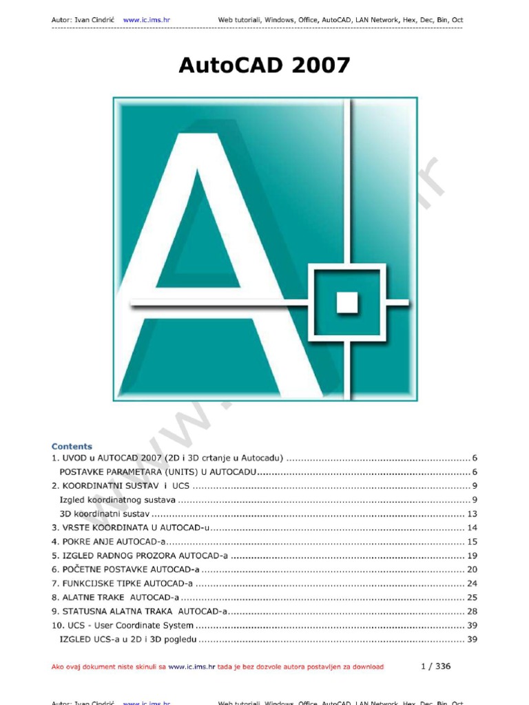 AutoCAD 2007 | PDF