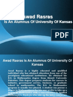 Awad Rasras Is An Alumnus of University of Kansas