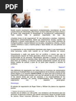 Negociación y Manejo de Conflictos