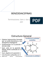 Las Benzodiacepinas, Presentación