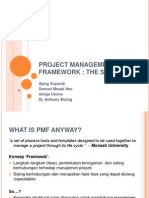 Project Management Framework (PMBOOK 4rd) - Tugas Matakuliah MPSI