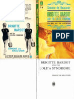 Simone de Beauvoir Brigitte Bardot and The Lolita Syndrome 1959