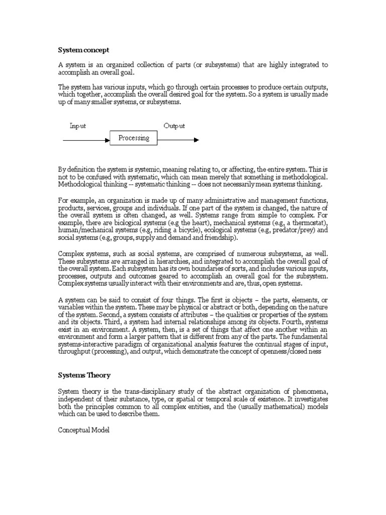 Information Systems Pdf System Information System