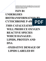 Aflatoxin B1 as a Fungal Metabolite Which Produced by Aspergillus Flavus