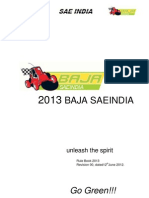 Rulebook_baja Saeindia 2013 Rev 0