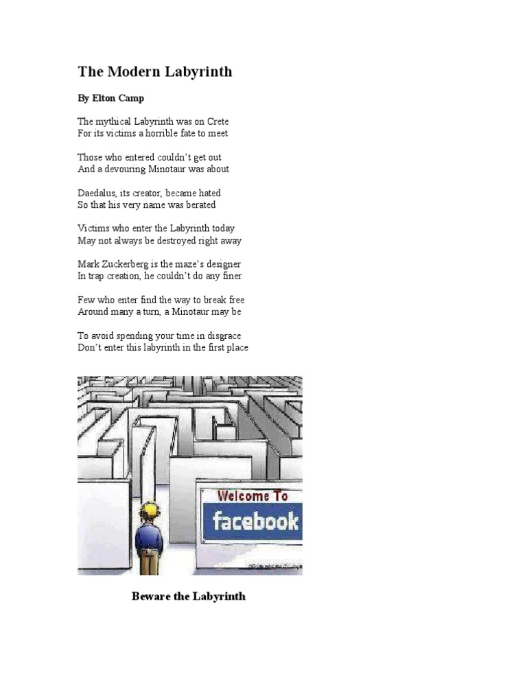 Beware the Modern Labyrinth | PDF | Young Adult