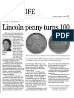 Lincoln Penny Turns 100