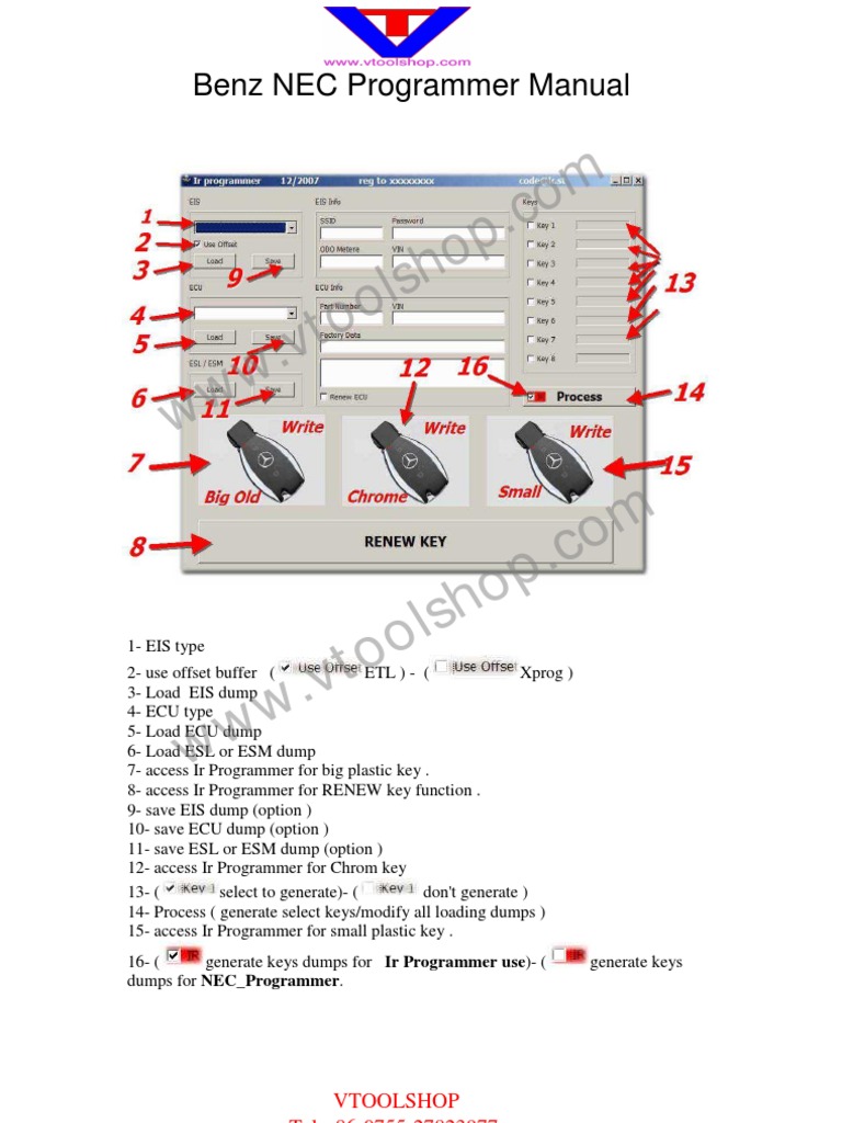 Benz NEC Programmer Guide | PDF | Digital Electronics | Office Equipment