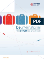 VBO Forum 'Be - International' Conferentiebrochure - Deel 2