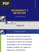 Microsoft y Netscape