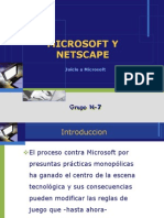 Microsoft y Netscape