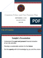 Cranston Pension Presentation, 9-13-2012