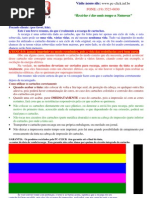 Teste de cores para impressao