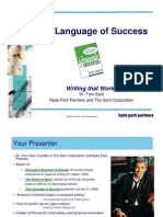 2008 Sant Language of Success