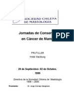 Consenso Sociedad Chilena de Mama