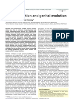 Sexual Selection and Genital Evolution
