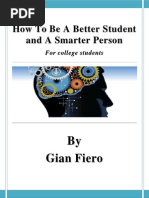 How To Be A Better Student And A Smarter Person