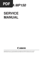 Canon MP150 Service Manual