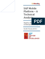 SAP Mobile Platform - A Technical Analysis