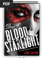 Download Days of Blood and Starlight by Laini Taylor by Little Brown Books for Young Readers SN106170601 doc pdf