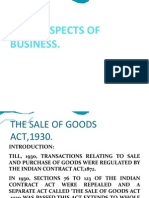 Sale of Goods Act.