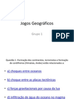 Jogos Geográficos - Grupo 1