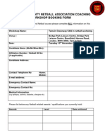 SAQ Workshop Booking Form Nov 2012