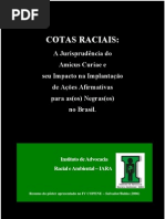 Cotas Raciais Amicus Curiae