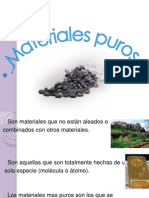 Materiales Puroos, Aleaciones